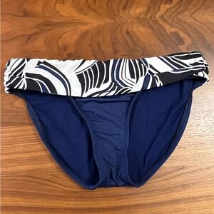NWOT White House Black Market blue bikini swim bottom
